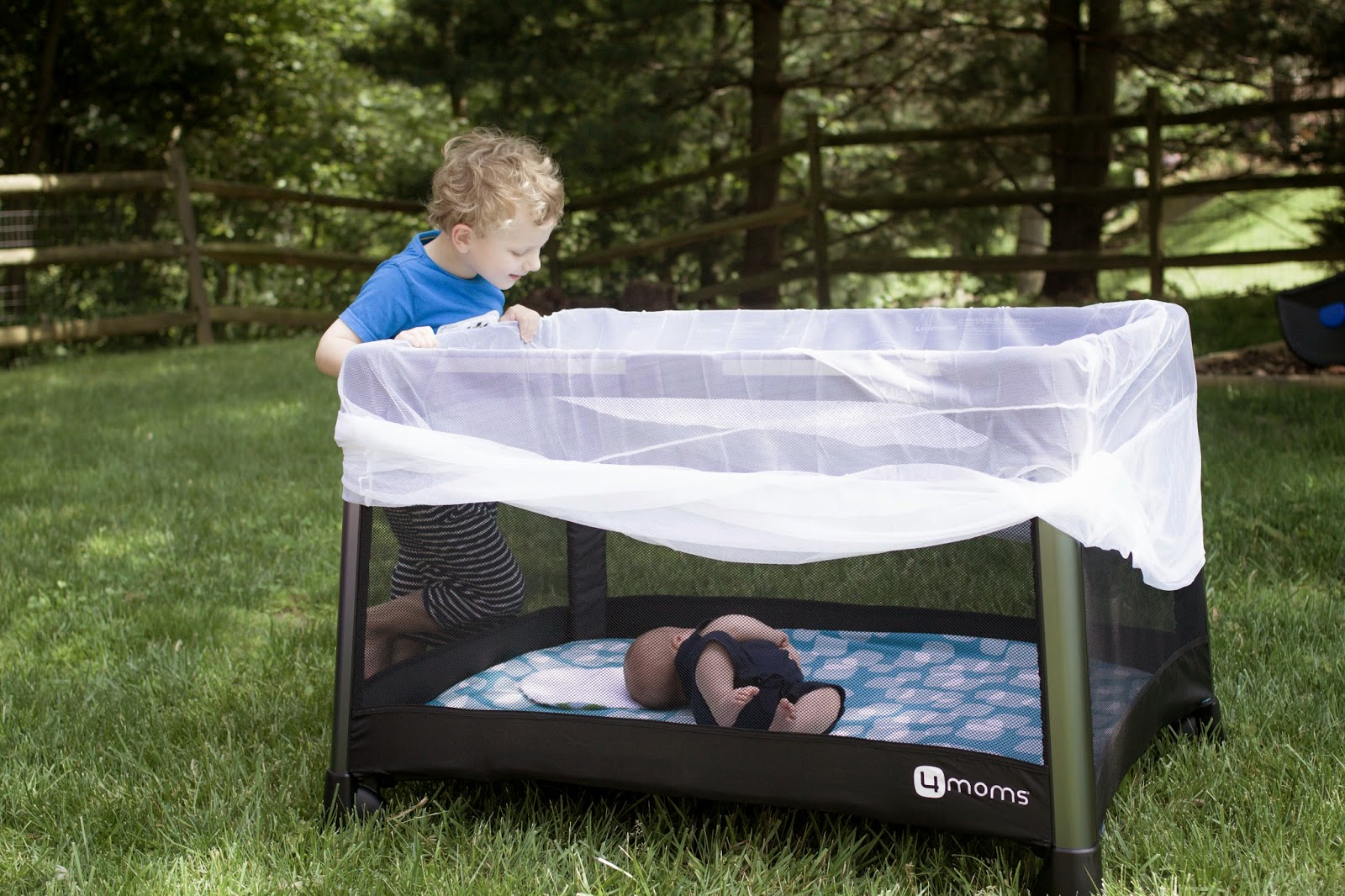 4moms манеж кровать breeze plus